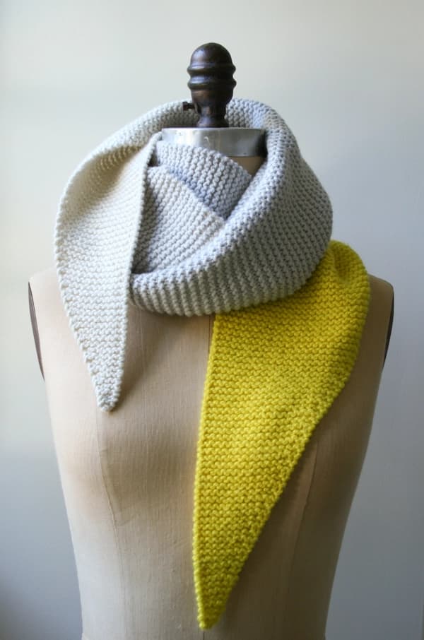 Color Tipped Scarf
