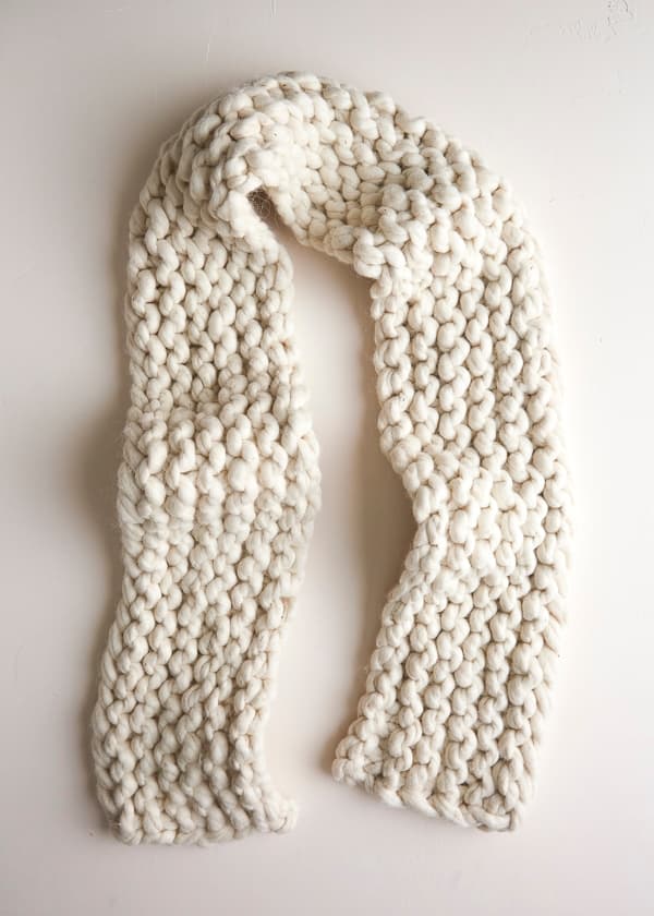 Jumbo Garter Scarf 2