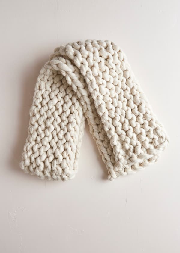 Jumbo Garter Scarf 3