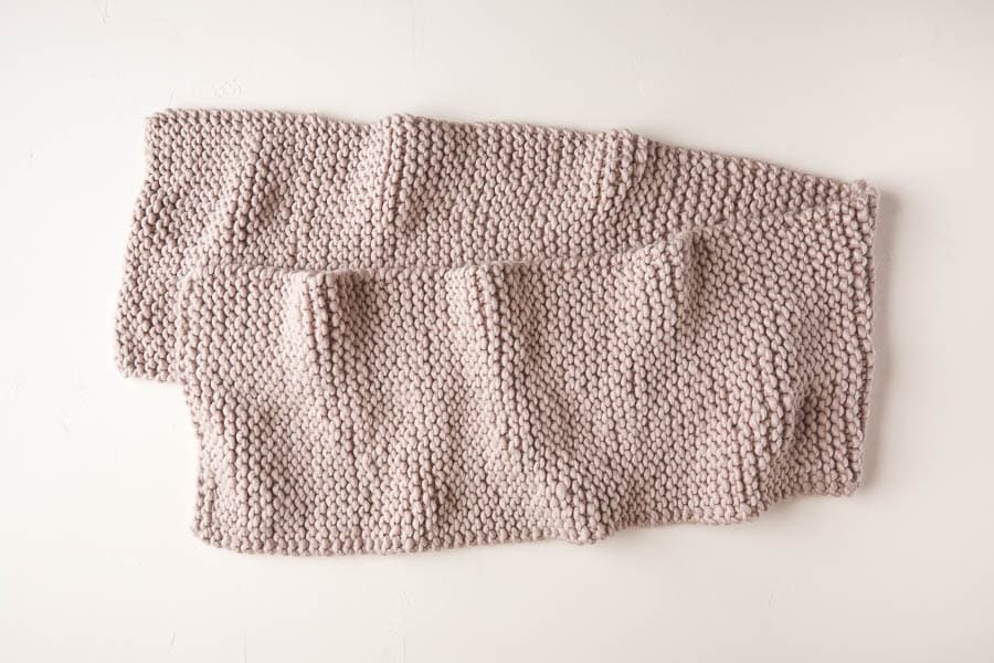 Giant Garter Scarf 2
